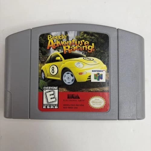 Beetle Adventure Racing Nintendo 64 1999 N64 Authentic Tested