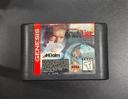 True Lies (Sega Genesis, 1995), Used, Loose Cart