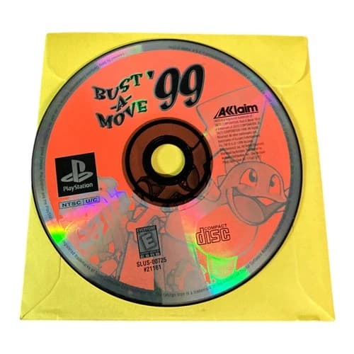 Sony PlayStation 1 PS1 Disc Only TESTED Bust-A-Move '99