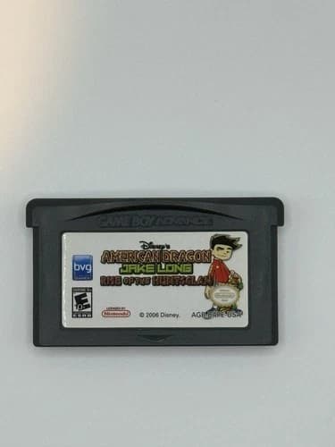 American Dragon Jake Long Rise of the Huntsclan – GBA – Tested