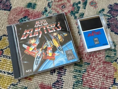 Aero Blasters - TurboGrafx 16 - Authentic - Clean - TG16 - Authentic