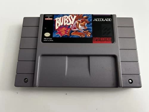 Bubsy (Super Nintendo entertainment System Snes)