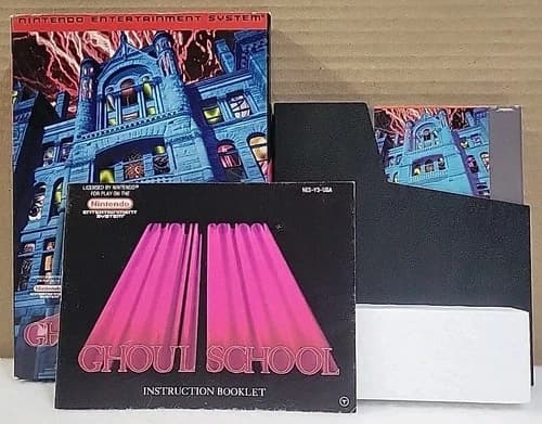 Ghoul School (Nintendo Entertainment System, NES, 1992) - Complete CIB