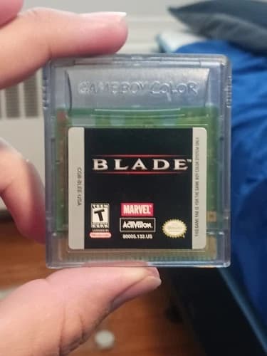 Marvel Blade Gameboy Color - Cartridge Only - Tested & Working