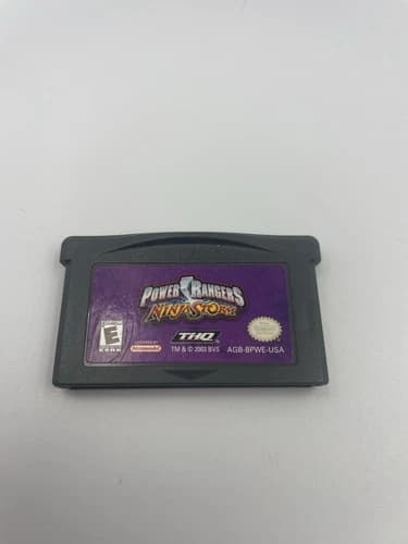 Power Rangers: Ninja Storm (Nintendo Game Boy Advance, 2003) Cart Only TESTED