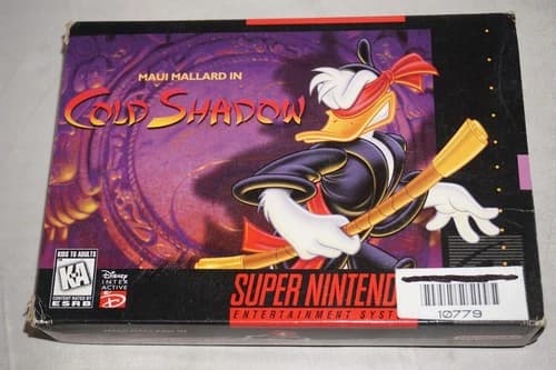 Maui Mallard in Cold Shadow (Super Nintendo SNES) Complete in Box CIB