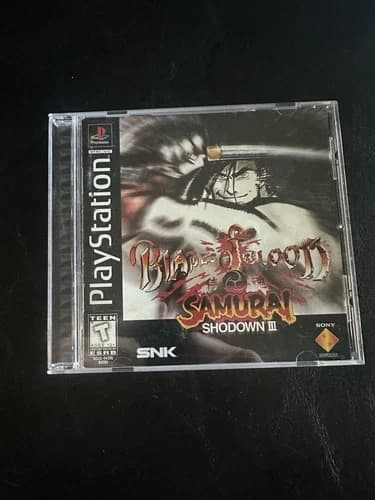 Samurai Shodown III Blades of Blood Playstation PS1 Video Game Complete