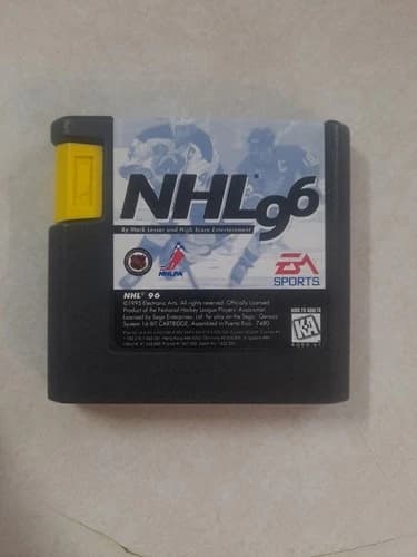 NHL 96 Hockey (Sega Genesis, 1995) Cartridge Only