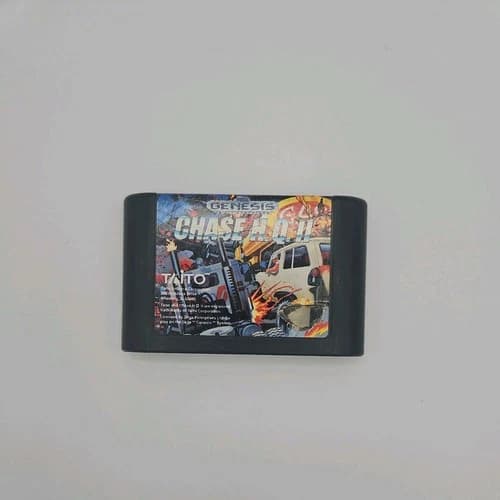 Chase H.Q. II (Chase HQ 2) (Sega Genesis, 1993) Authentic Game Cartridge