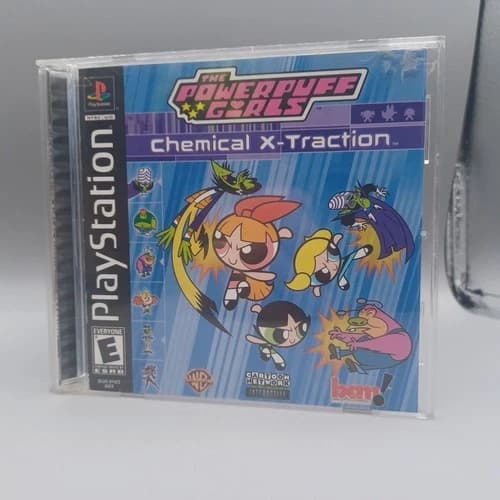 Powerpuff Girls: Chemical X-traction (Sony PlayStation 1, 2001) CIB Complete PS1