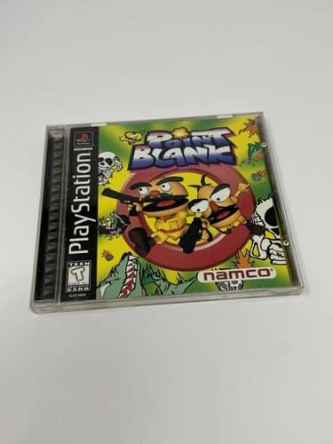 Point Blank (Playstation 1 PS1) CIB Clean and Tested. W-Reg Card