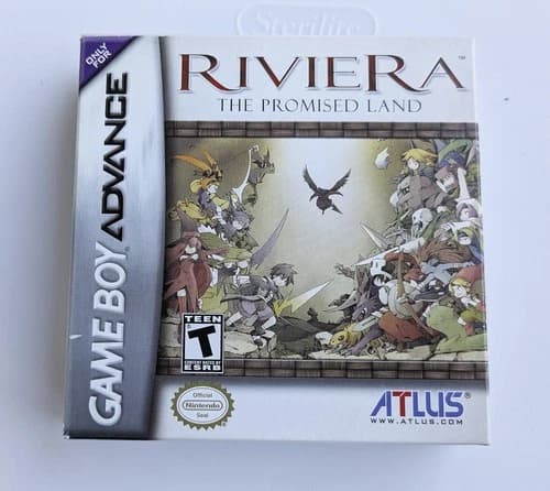 Nintendo Game Boy Advance GBA Riviera the Promised Land CIB