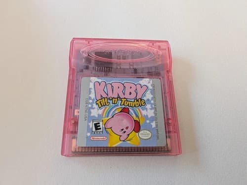 Kirby Tilt 'n' Tumble (Nintendo Game Boy Color, 2001) Authentic