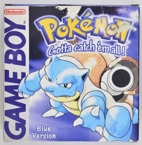 Pokémon Blue Game Boy 1999 COMPLETE | TESTED | NINTENDO | RPG ICONIC