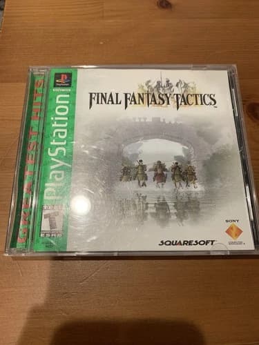 Final Fantasy Tactics PS1 PlayStation 1 CIB Tested Authentic Great Condition