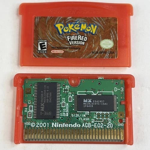 Nice! Pokemon FireRed Game Boy Advance Authentic & Tested Saves
