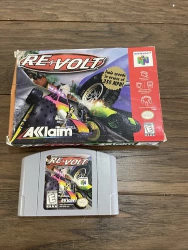 Re-Volt (Nintendo 64 N64) Complete - Tested - Authentic