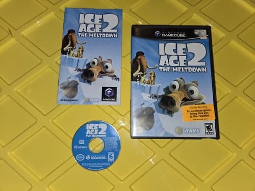 Ice Age 2 The Meltdown For Nintendo GameCube Complete In Box Authentic Tested