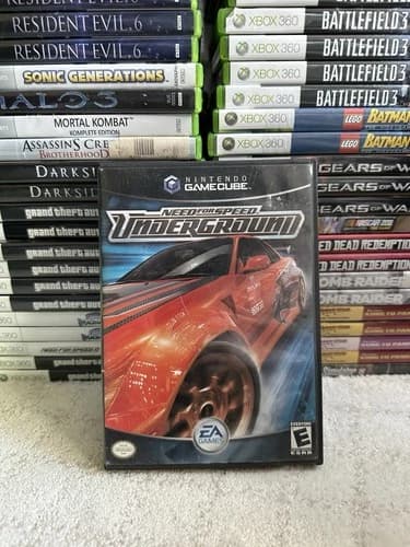 Need for Speed: Underground (Nintendo GameCube) Complete CIB Tested