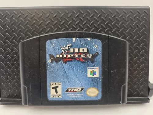 WWF No Mercy (N64 Video Game) Loose Cartridge Authentic Tested & Working