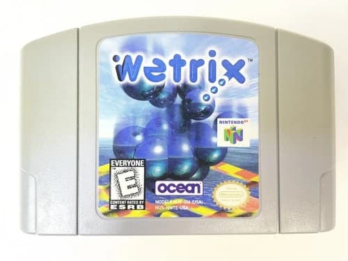 Wetrix Nintendo N64 Game