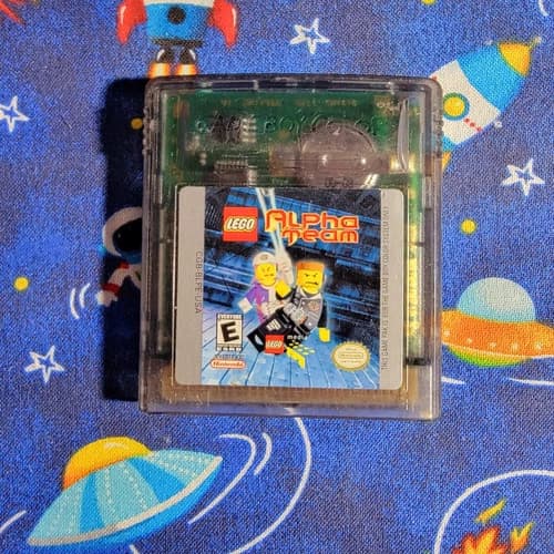 LEGO Alpha Team (Nintendo Game Boy Color) Gameboy Video Game TESTED