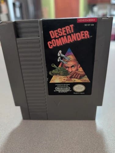Nintendo Entertainment System NES Desert Commander Tested Combine Shipping