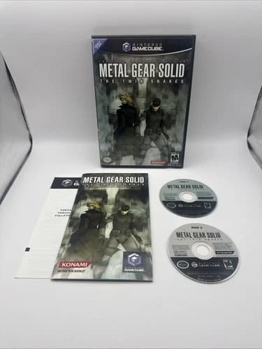 Metal Gear Solid: The Twin Snakes (Nintendo GameCube, 2004) CIB TESTED