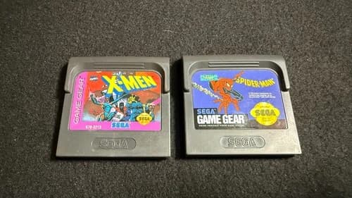 X-Men and Spider-Man Game Gear Games | X-Men and Spider-Man