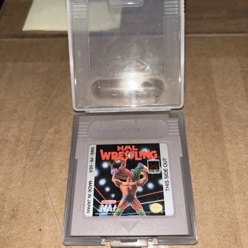 HAL Wrestling (Nintendo Game Boy, 1990) Original GB Tested!