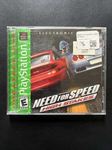 Need for Speed: High Stakes (Sony PlayStation 1, 1999) PS1 PSX Play Station