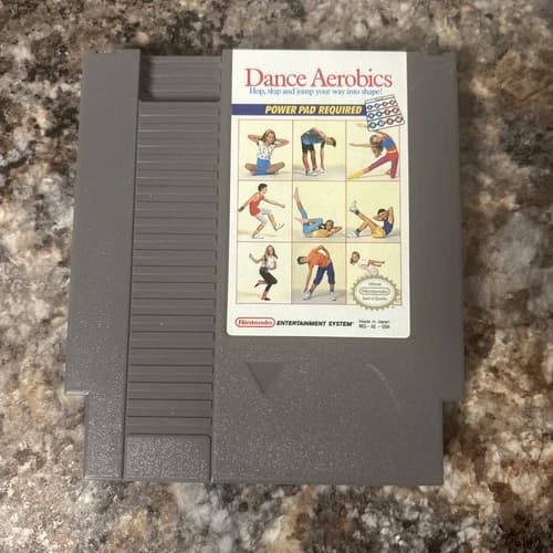 🔴 Dance Aerobics NES (Nintendo Entertainment System, 1989)