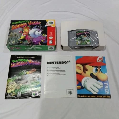 Space Station Silicon Valley N64 CIB Complete w/Manual +Inserts Tested Authentic