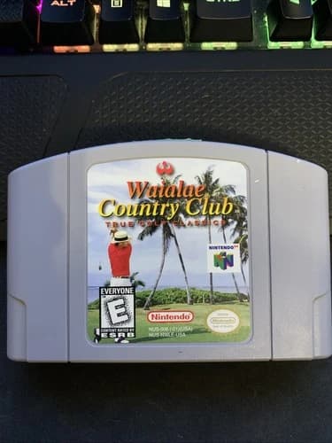 Waialae Country Club True Golf Classics (Nintendo 64 1998) N64 Cart Only TESTED