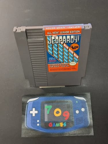 Jeopardy: Junior Edition (Nintendo Entertainment System, 1989) NES