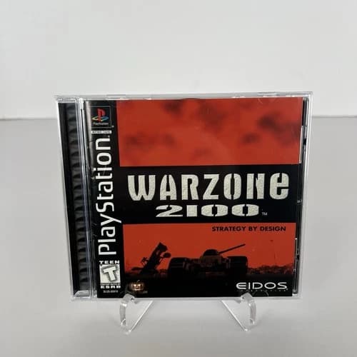 Warzone 2100 (Sony PlayStation 1, 1999) PS1 Complete CIB
