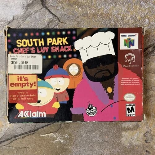 South Park Chef's Luv Shack CIB - Nintendo 64 N64