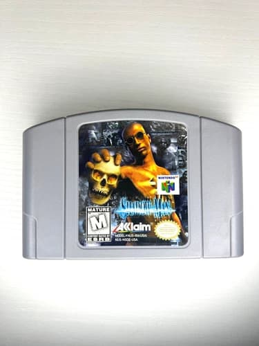 Shadow Man - Nintendo 64 (N64) Video Game Cartridge - Tested and Cleaned