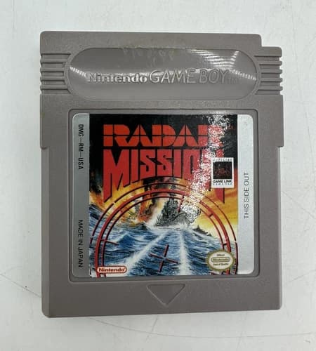 Nintendo GAMEBOY RADAR MISSION Cartridge Only Authentic