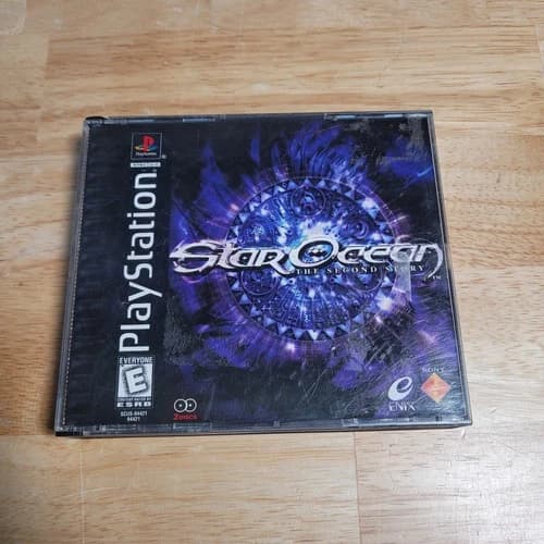 Star Ocean: The Second Story PS1 Sony PlayStation 1, 1999 CIB w Manual – Tested