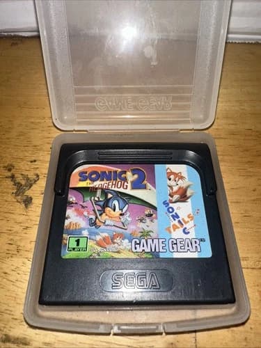 Sonic the Hedgehog 2 (Sega Game Gear, 1992) - Cartridge Only Tested