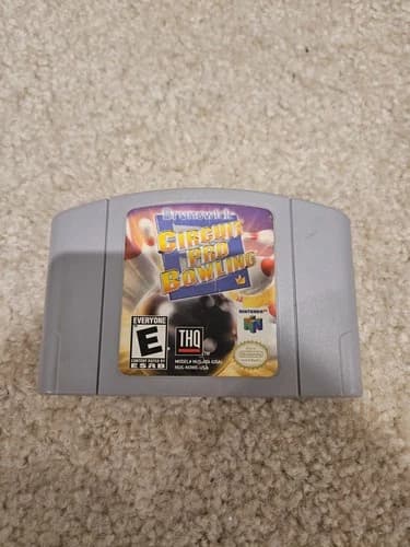 Brunswick Circuit Pro Bowling (Nintendo 64, 1999) N64 Authentic