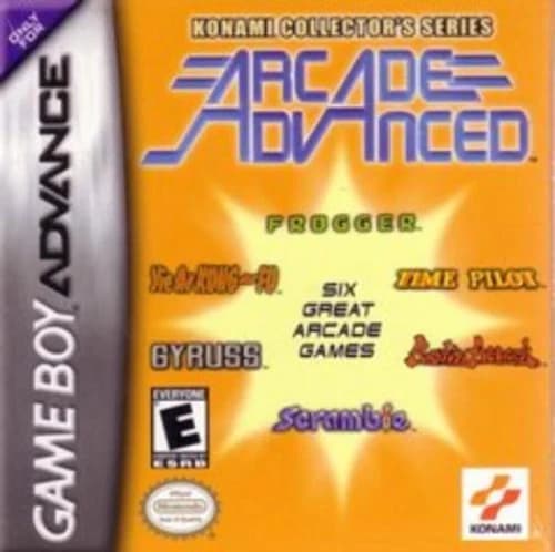 Konami Collector's Series Arcade Advanced For Game Boy Advance