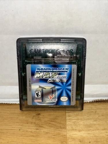 Bomberman MAX Blue Champion (Nintendo Game Boy Color, 2000) Tested