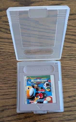 MicroMachines (Nintendo Game Boy, 1995) Authentic Cartridge Tested & Working!