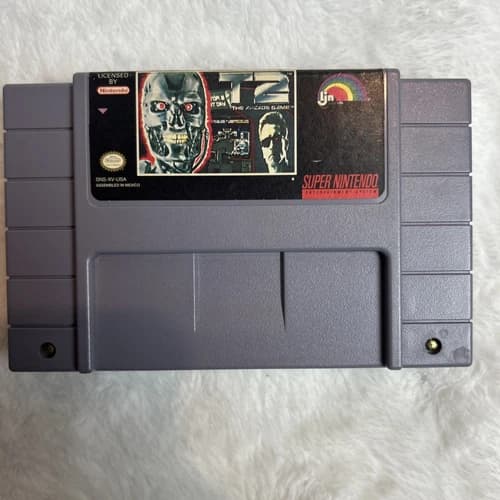 T2: The Arcade Game (Super Nintendo Entertainment System, 1993) SNES Tested