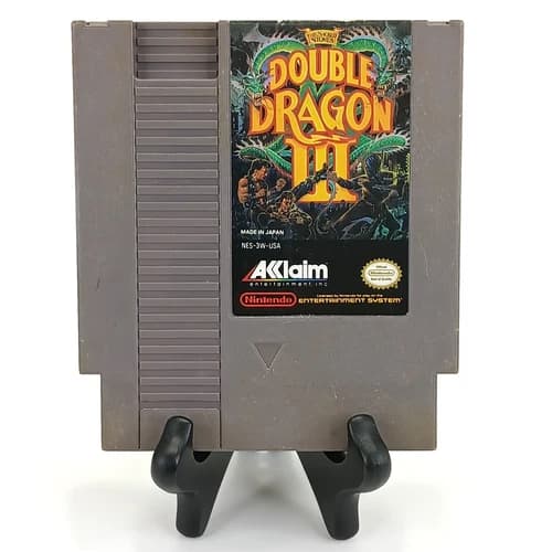 Double Dragon III The Sacred Stones NES Cartridge (Nintendo, 1991) Tested *READ