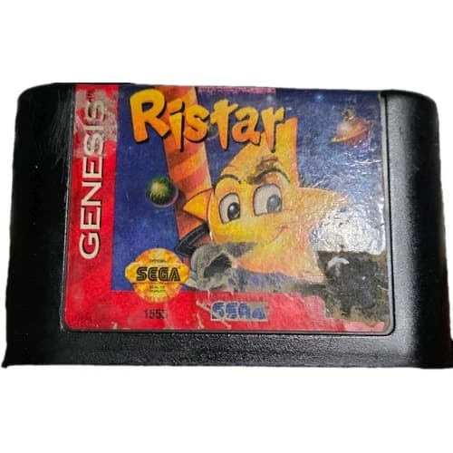 Ristar: The Shooting Star (Sega Genesis, 1995) *Authentic, Tested, See Pics*