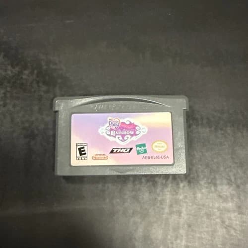 Nintendo Gameboy Advance Game - My Little Pony Crystal Princess Runaway Rainbow