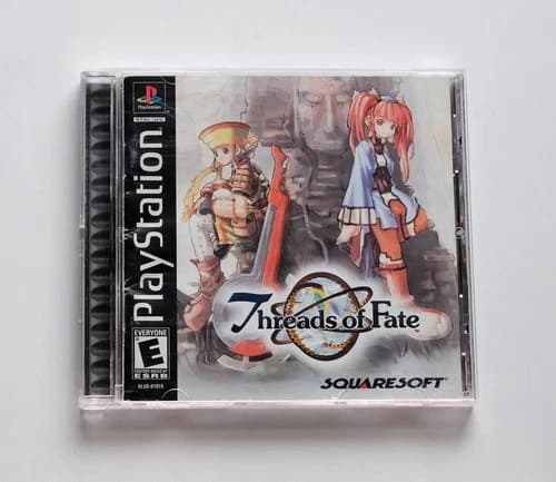 Threads of Fate (Sony PlayStation 1, 2000) CIB w/ Reg Card - UPC Marked PS1